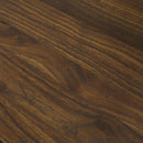 Rainbow Sophia Coffee Table, Modern Farmhouse Wood Coffee Table with 2-Tier Storage, 40 Inch, Dark Walnut