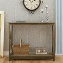 Farmhouse 39" Console Table (Shaded Oak)
