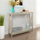 Farmhouse 39" Console Table (White Oak)
