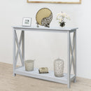 Farmhouse 39" Console Table (Sargent Oak)