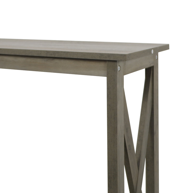 Farmhouse 39" Console Table (Washed Oak)