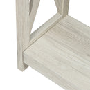 Farmhouse 39" Console Table (Sargent Oak/Dark Walnut)