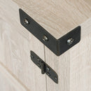 Modern TV Stand for TVs up to 65" (White Oak)