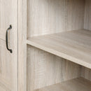 Modern TV Stand for TVs up to 65" (White Oak)