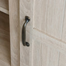 Modern TV Stand for TVs up to 65" (White Oak)