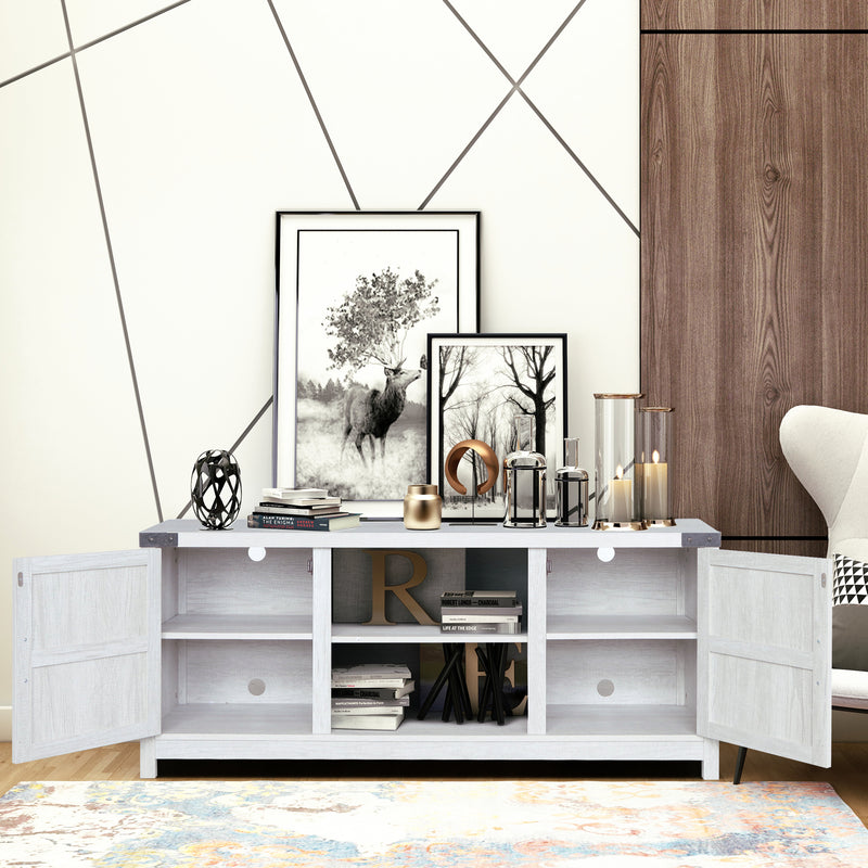 Modern TV Stand for TVs up to 65" (Sargent Oak)