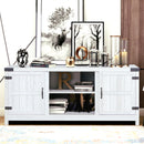 Modern TV Stand for TVs up to 65" (Sargent Oak)