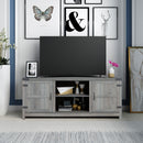 Modern TV Stand for TVs up to 65" (Washed Oak)