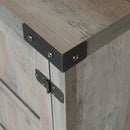 Modern TV Stand for TVs up to 65" (Washed Oak)