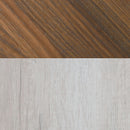 Farmhouse Side Table End Table with 2-Tier Storage, Sargent Oak